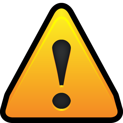 Warning Alert Icon PNG Image