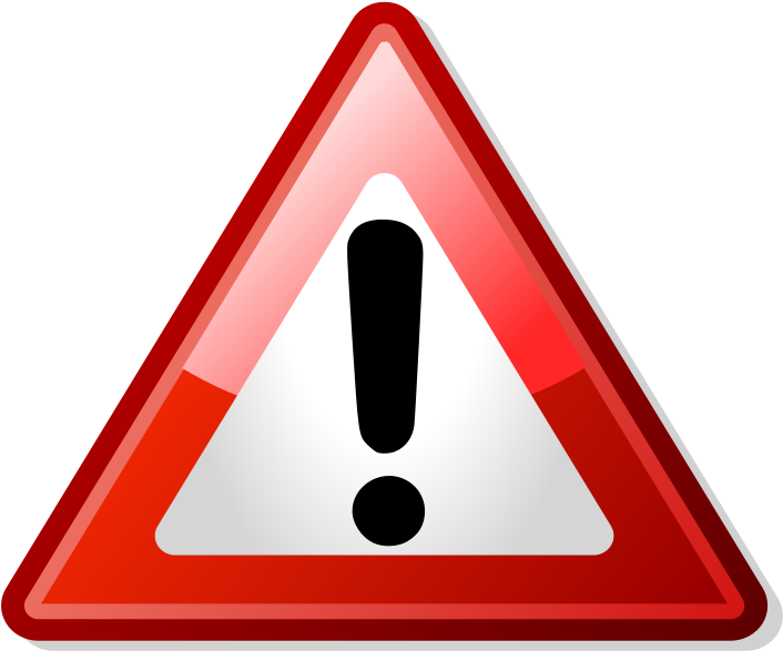 Warning Sign Alert PNG Image