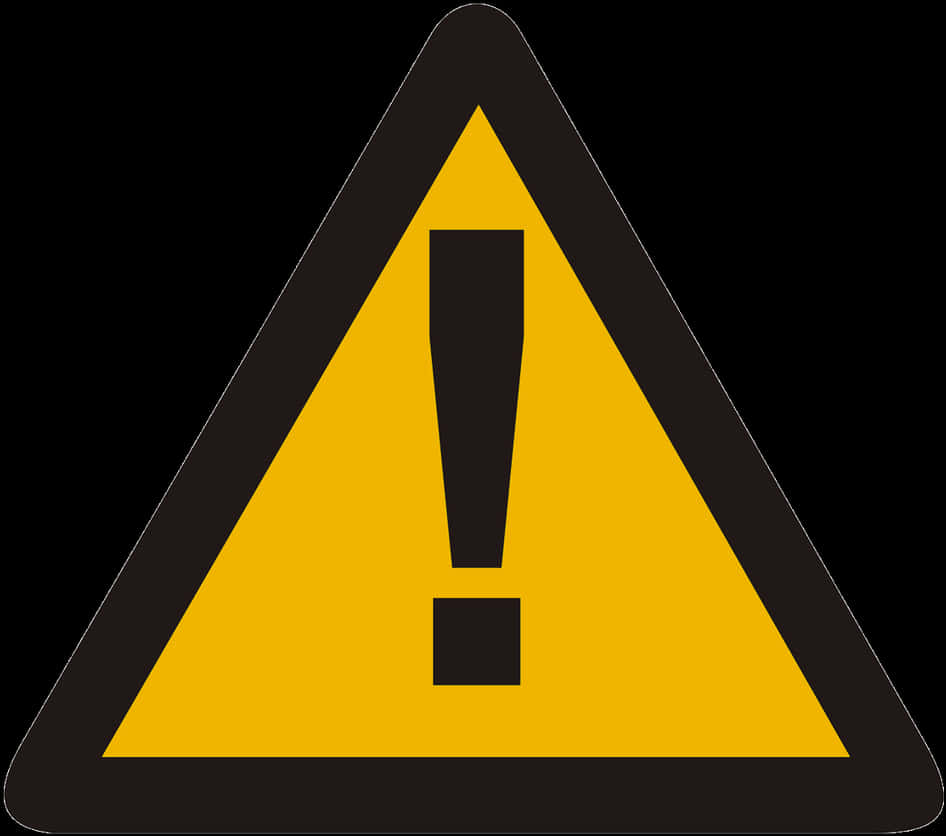 Warning Sign Exclamation Point PNG Image