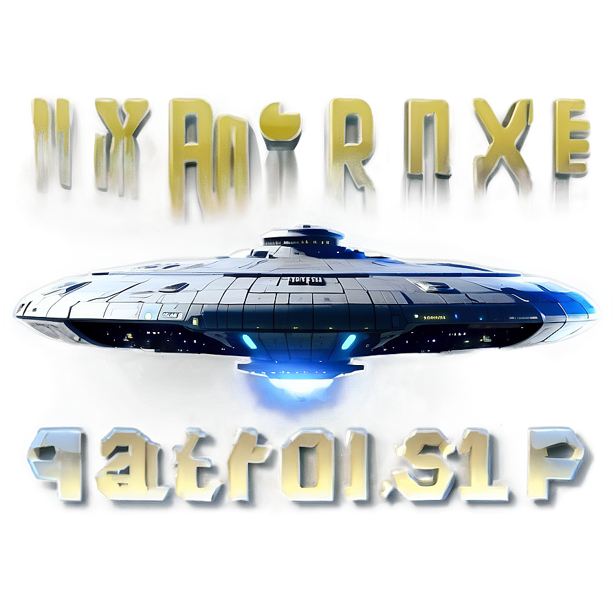 Warp Drive Starship Png Ogw86 PNG Image