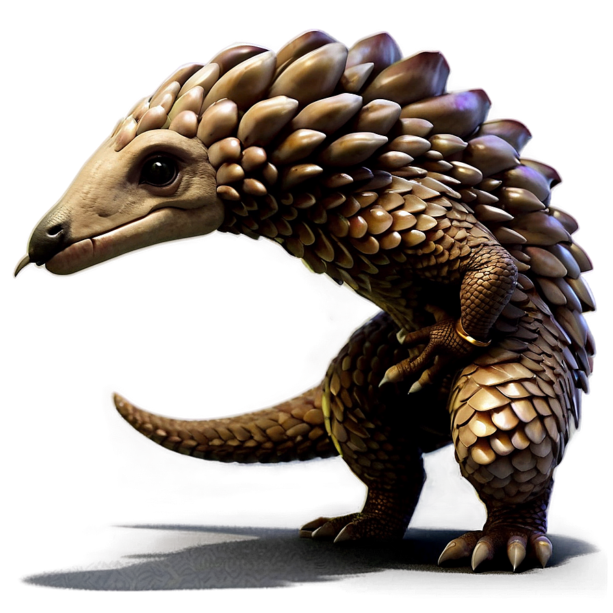 Warrior Pangolin Character Png Cdq52 PNG Image