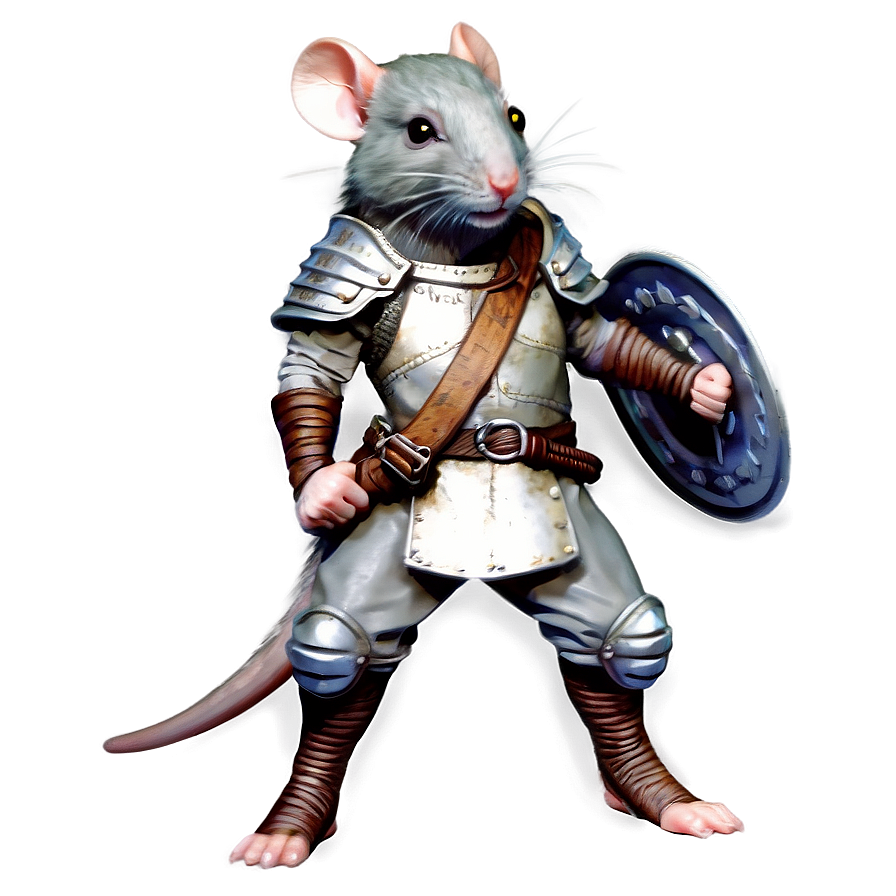 Warrior Rat Png 05042024 PNG Image