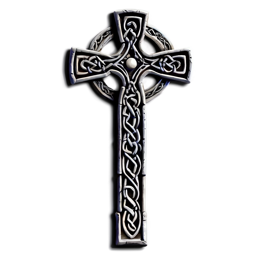 Warrior's Celtic Cross Png Tdo PNG Image