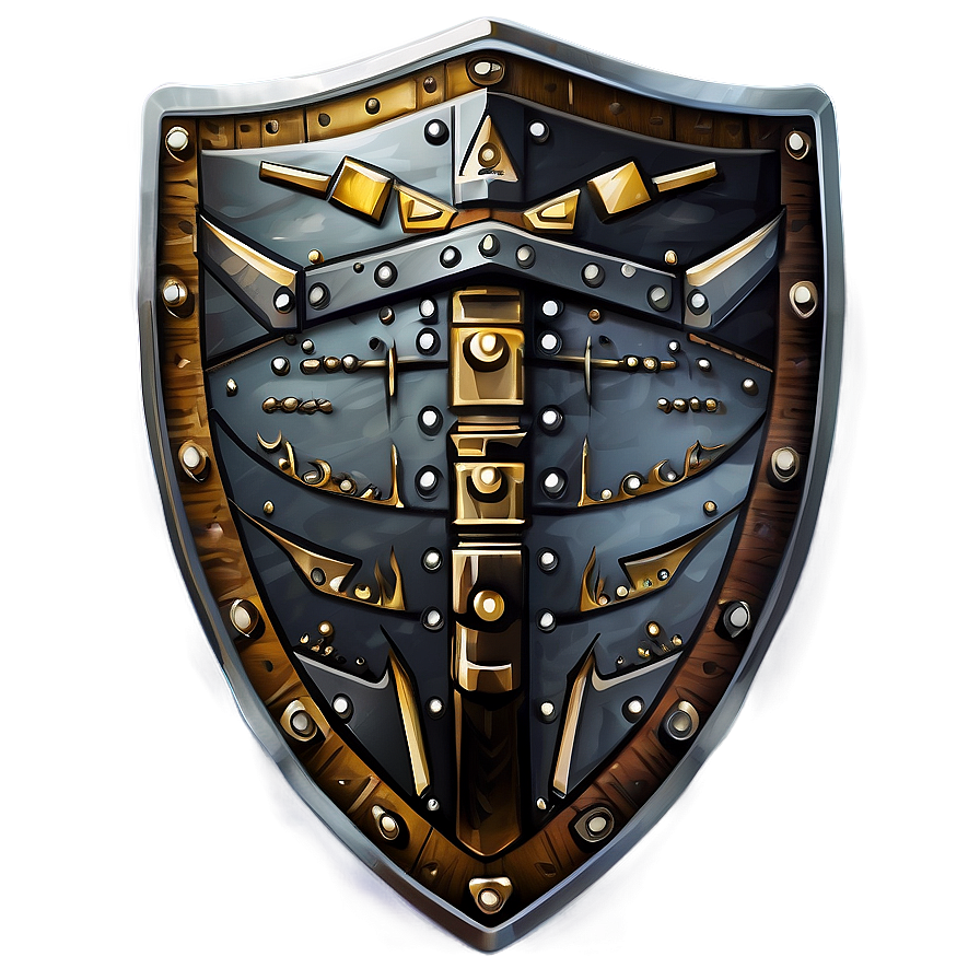 Warrior Shield Vector Png 06262024 PNG Image