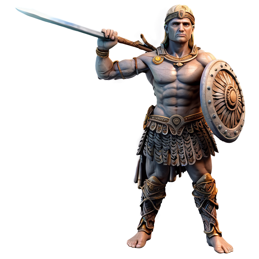 Warrior Statue Png Pwv53 PNG Image