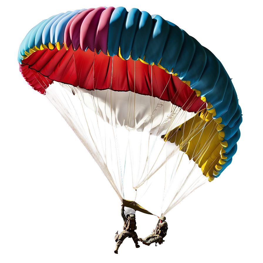 Warzone Airborne Paratroopers Png 06122024 PNG Image