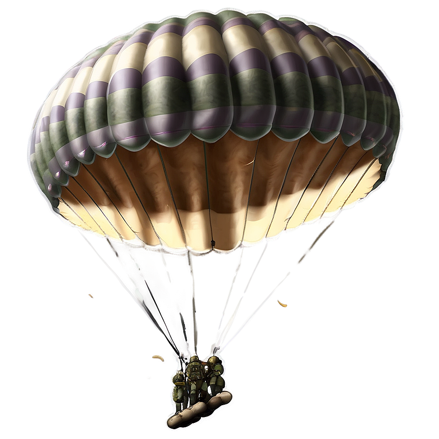 Warzone Airborne Paratroopers Png Afq PNG Image