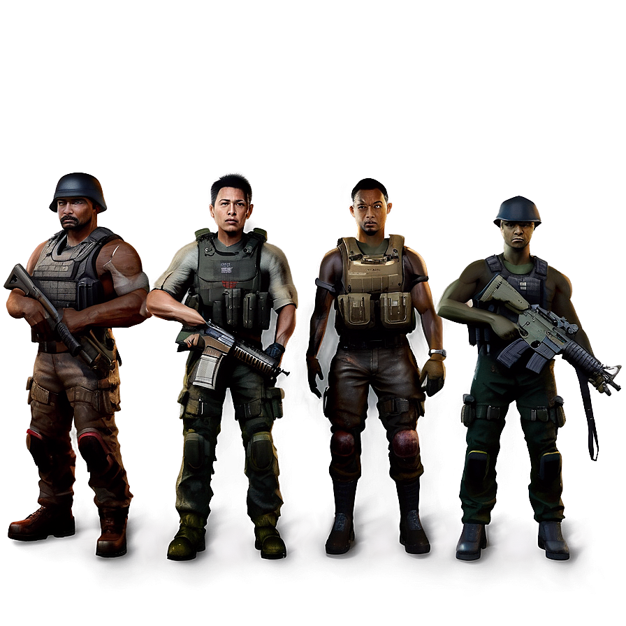 Warzone Commando Team Png Lpb63 PNG Image