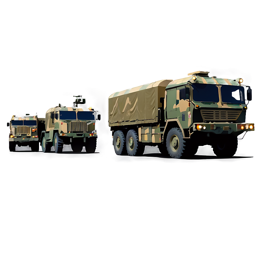 Warzone Military Convoy Png Jpl68 PNG Image