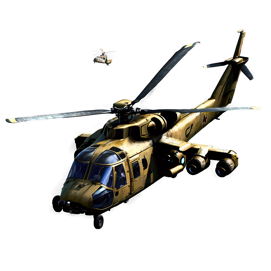 Warzone Military Helicopter Png Ops PNG Image