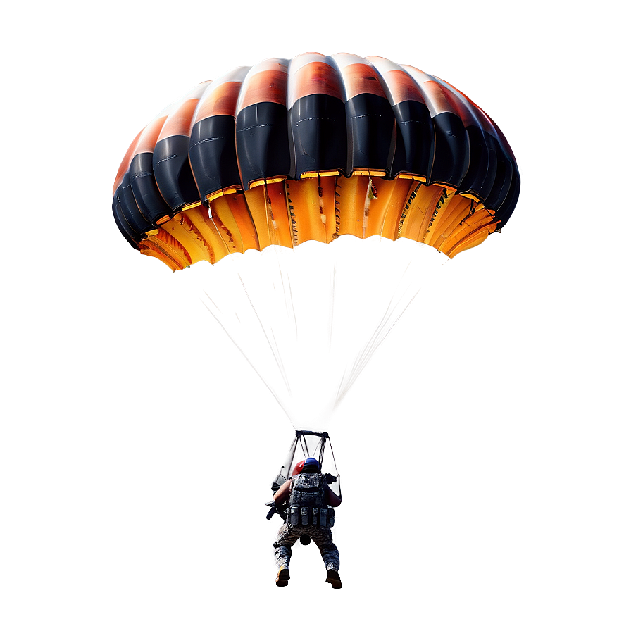 Warzone Parachute Drop Png 06122024 PNG Image