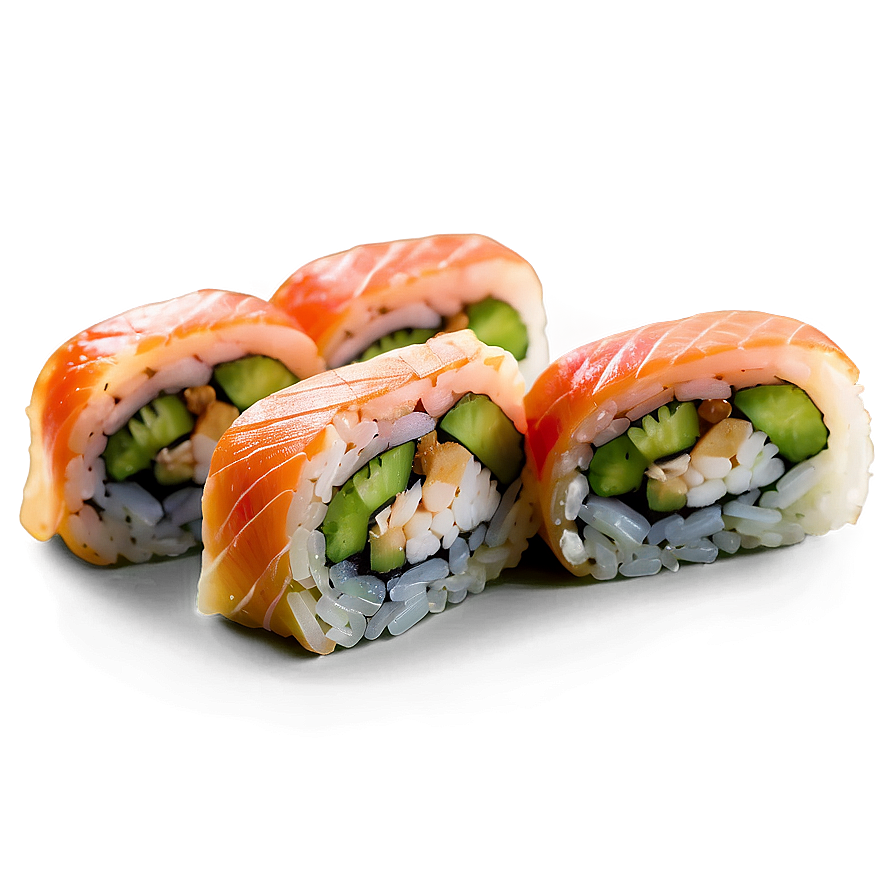 Wasabi Sushi Roll Png 06282024 PNG Image