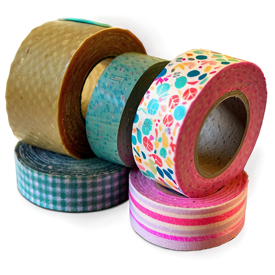 Washi Tape Bundle Png 05252024 PNG Image