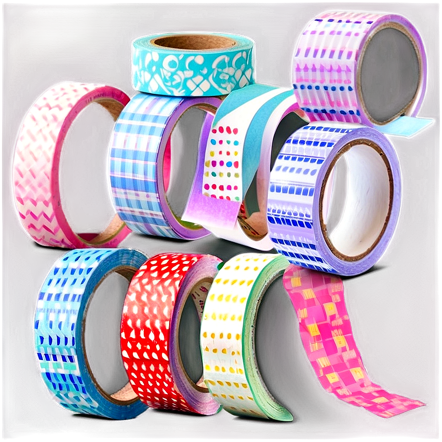 Washi Tape Rolls Png 33 PNG Image