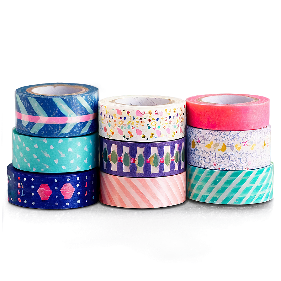 Washi Tape Set Png 50 PNG Image