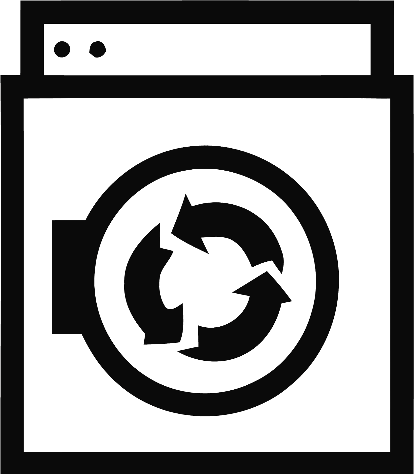 Washing Machine Icon Vector PNG Image