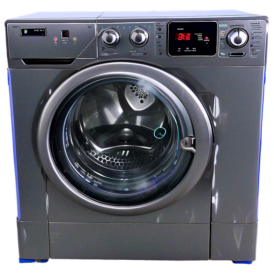 Washing Machine With Steam Function Png Hyj61 PNG Image