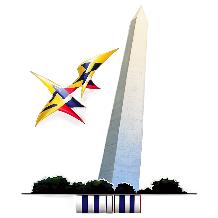 Washington Monument Historical Event Commemoration Png 06202024 PNG Image