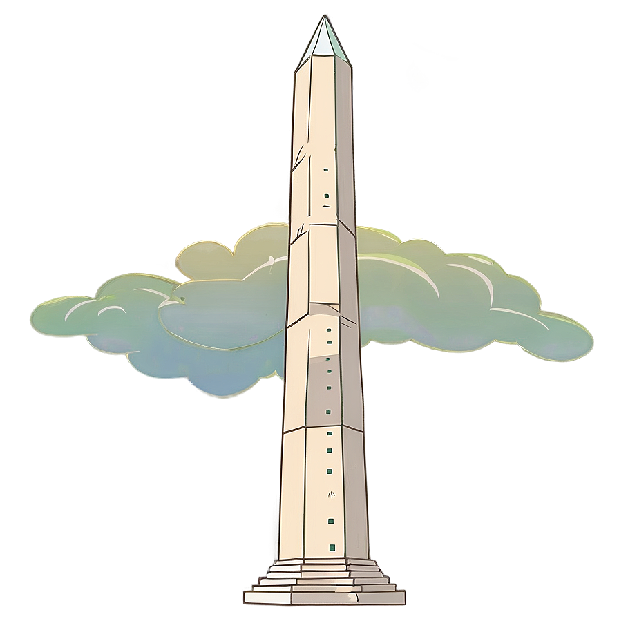 Washington Monument Historical Landmark Png 3 PNG Image