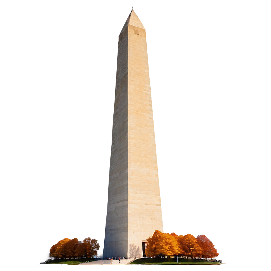 Washington Monument In Autumn Png 06202024 PNG Image