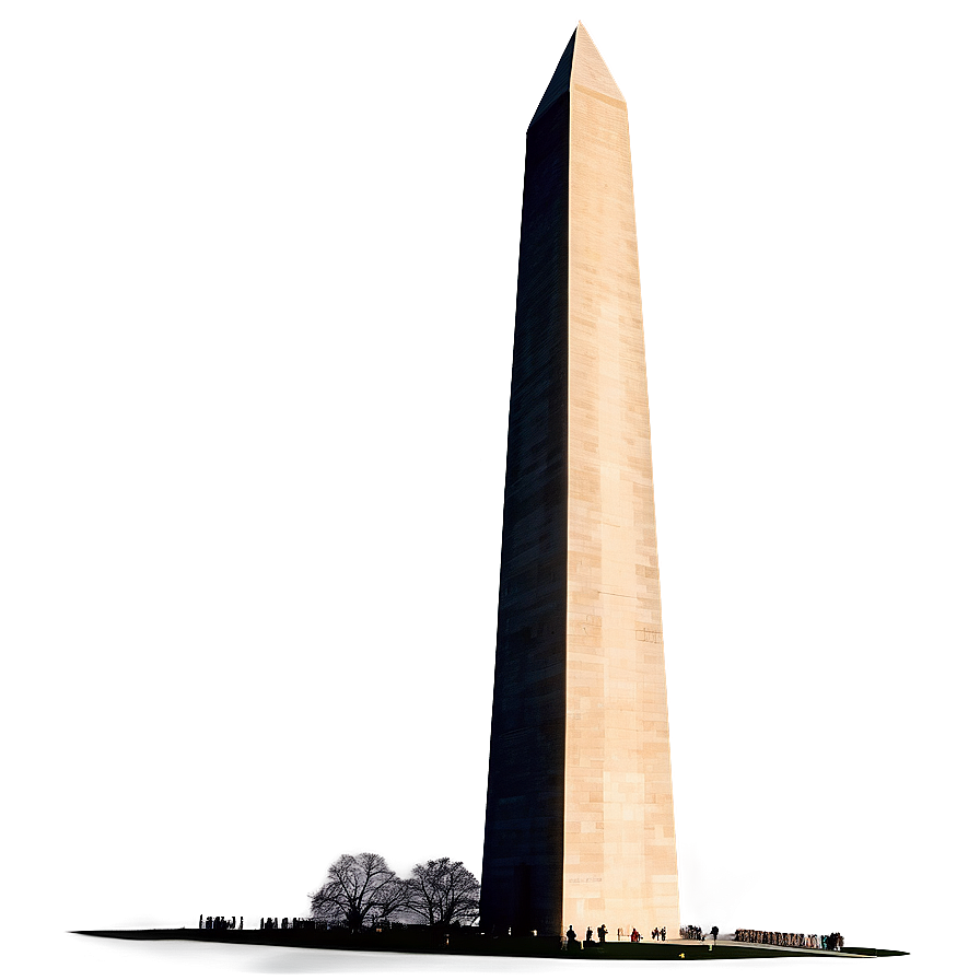 Washington Monument Silhouette Png 06202024 PNG Image