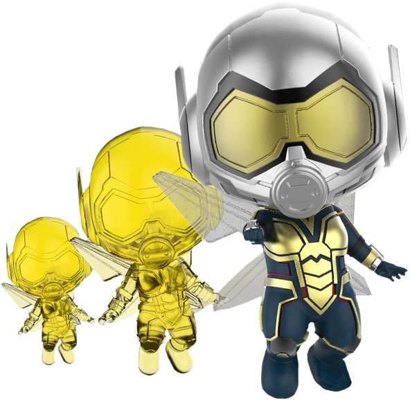 Wasp_ Character_ Figurines PNG Image