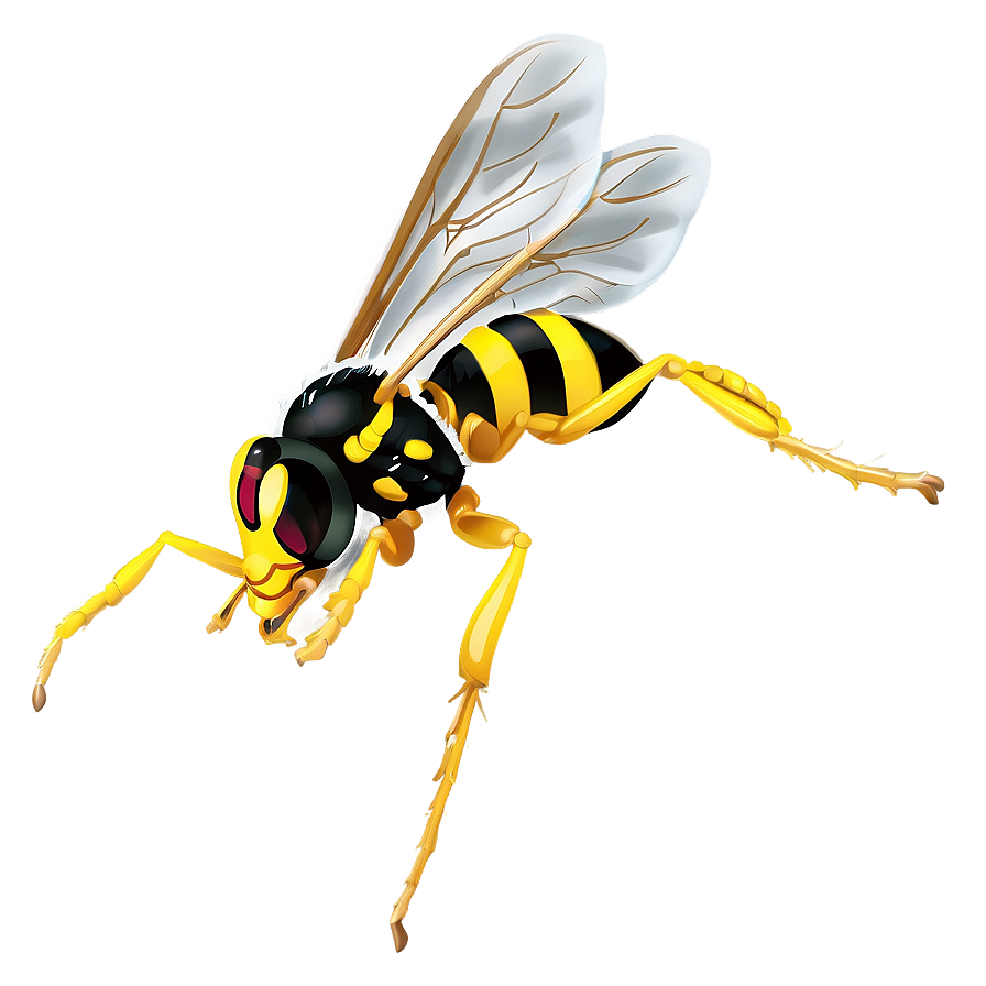 Wasp In Action Png 05242024 PNG Image