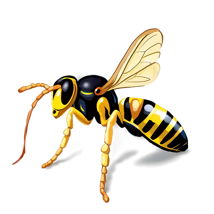 Wasp Vector Art Png 93 PNG Image