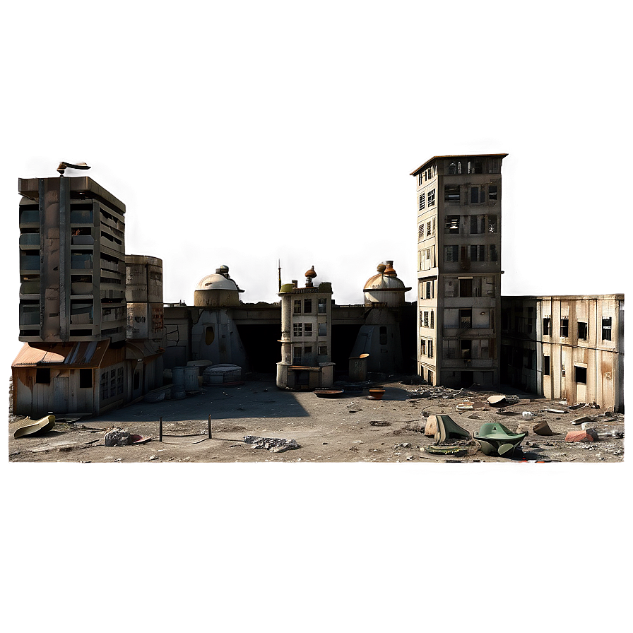 Wasteland City Png Dhi87 PNG Image