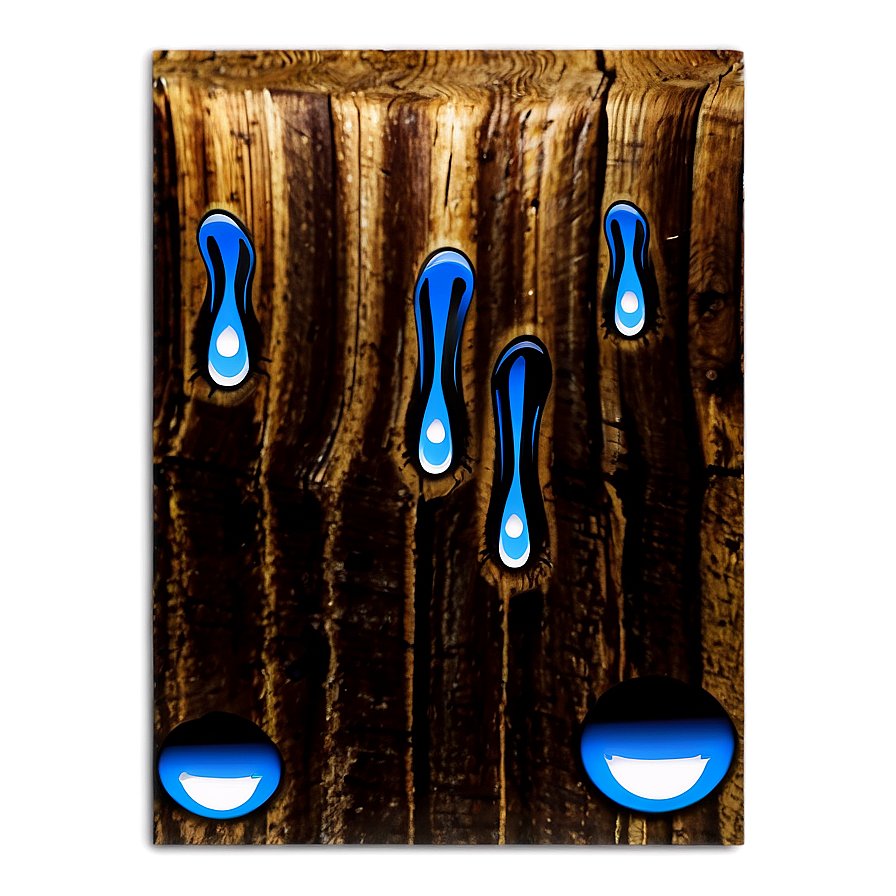 Water Drip On Wood Png Puf PNG Image