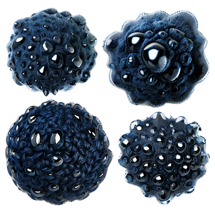 Water Drops On Wool Texture Png 71 PNG Image