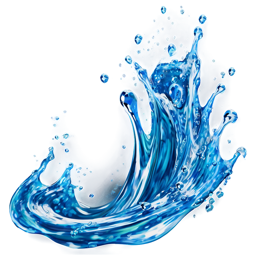 Water Effect D PNG Image