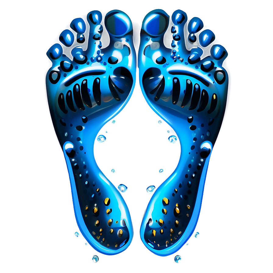 Water Footprints Png Hqo91 PNG Image