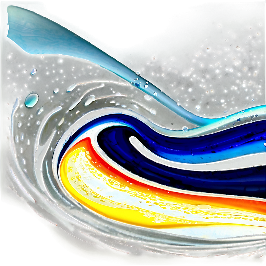 Water Paint Wave Png Rck PNG Image