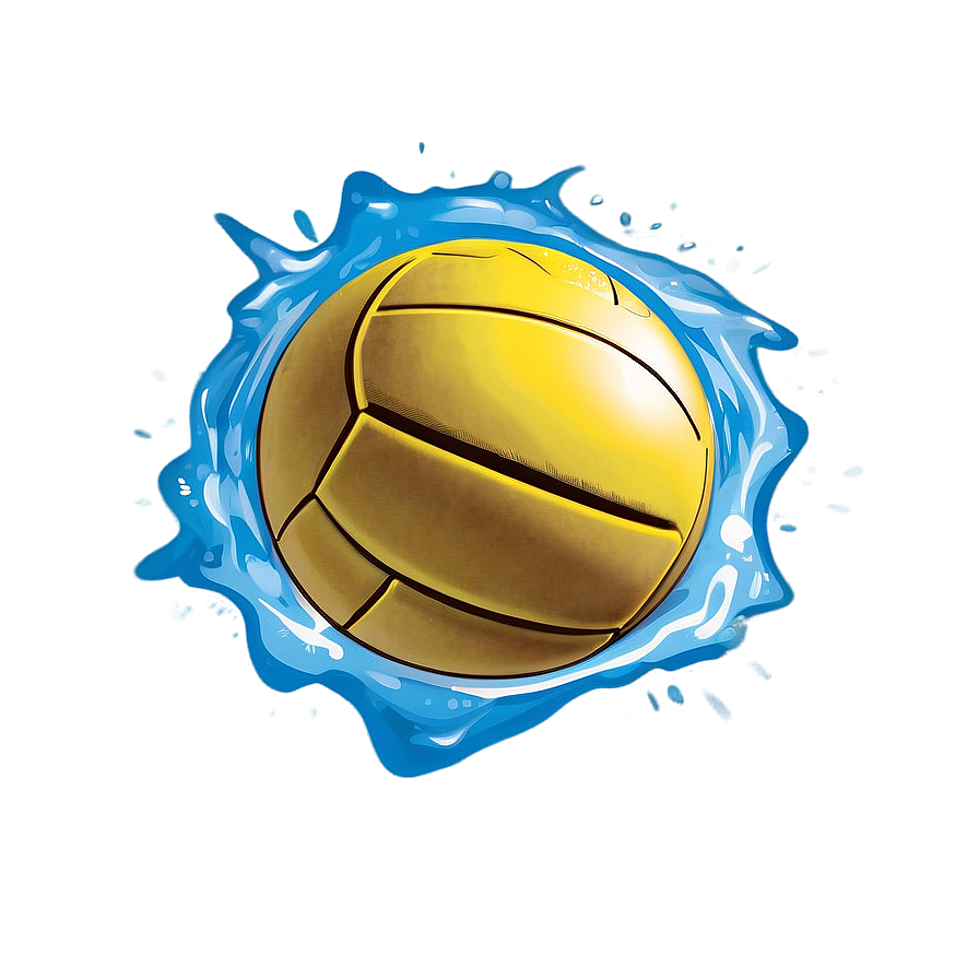 Water Polo Ball Illustration Png Fbu PNG Image