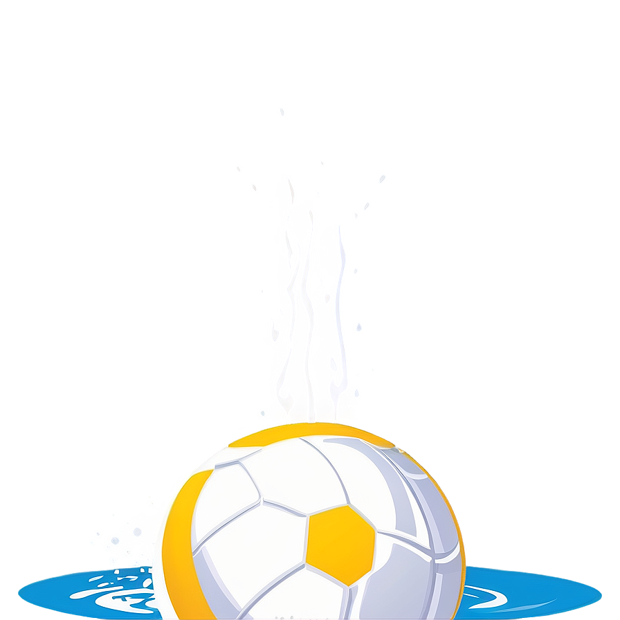 Water Polo Ball Vector Png Bru PNG Image