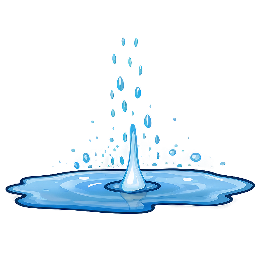 Water Puddle Illustration Png Vul PNG Image