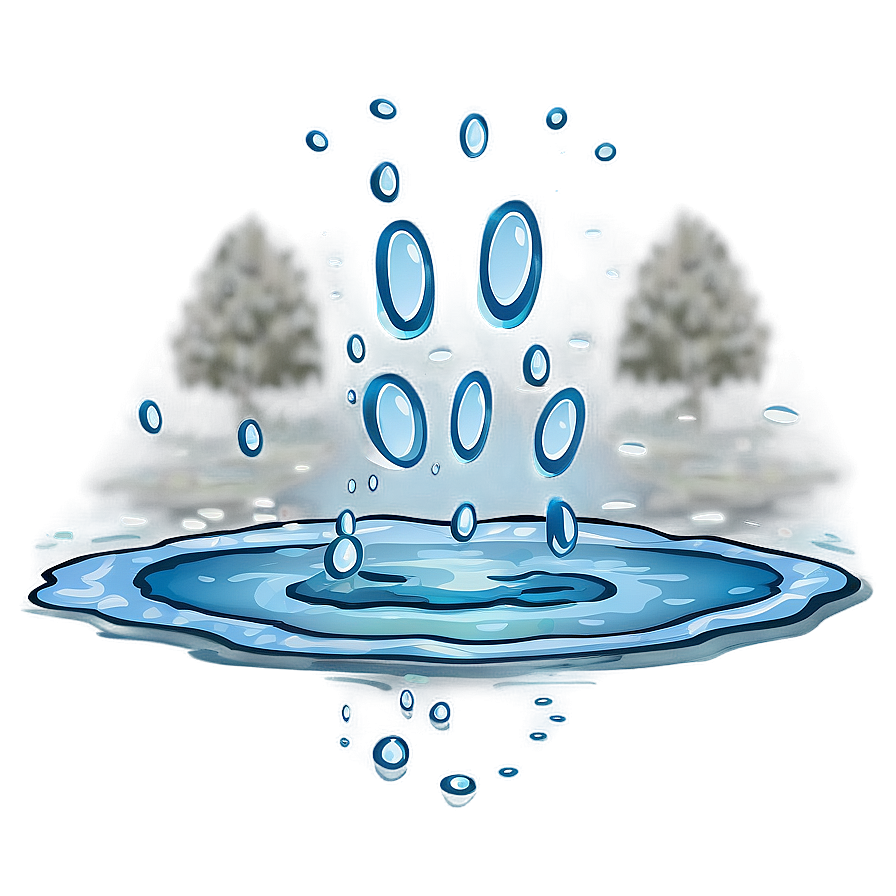 Water Puddle Vector Png Ufw PNG Image