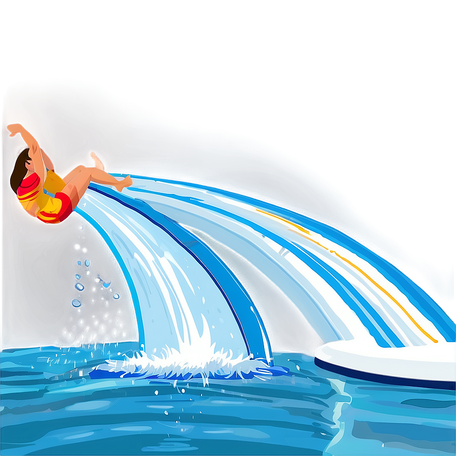 Water Slide Dive Png Jgd PNG Image