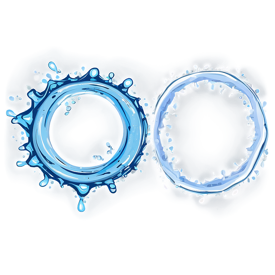 Water Splash Circle Png Blp PNG Image