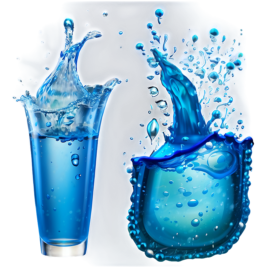 Water Splash Png Pack 05042024 PNG Image