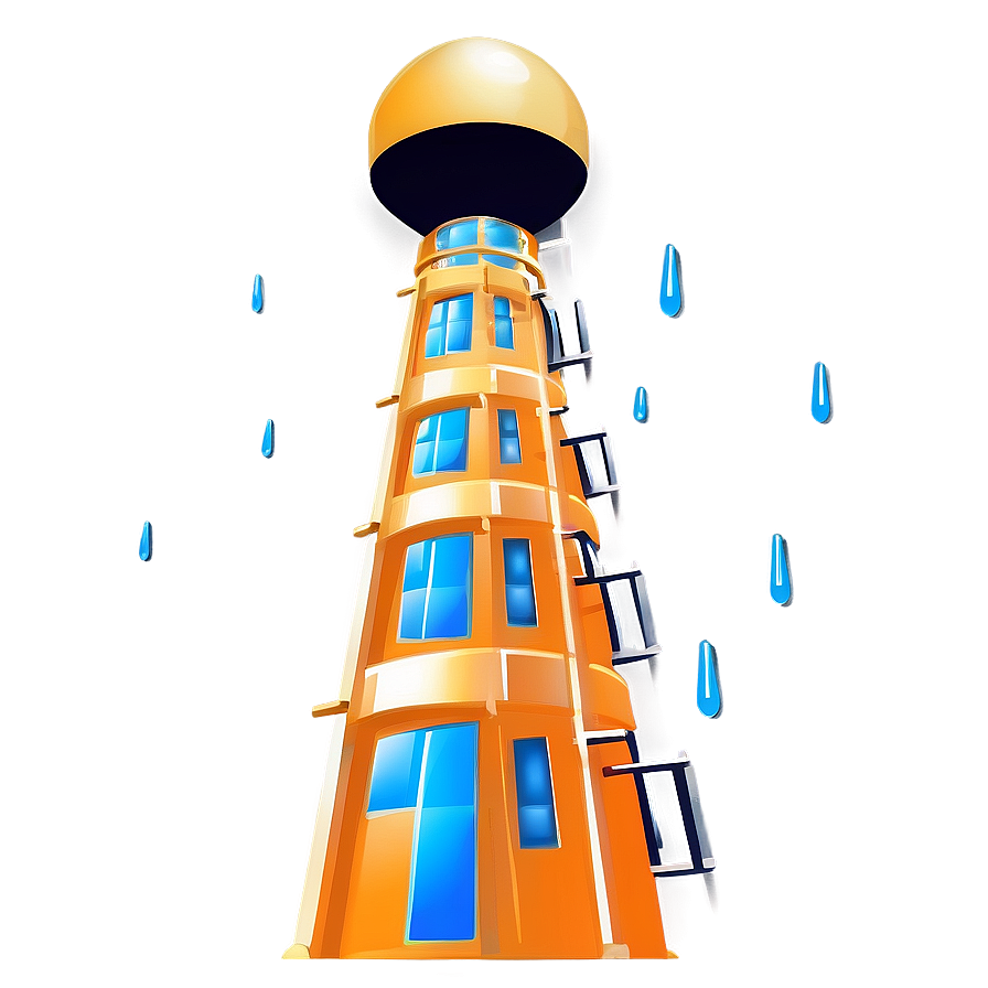 Water Tower Png Bsw PNG Image