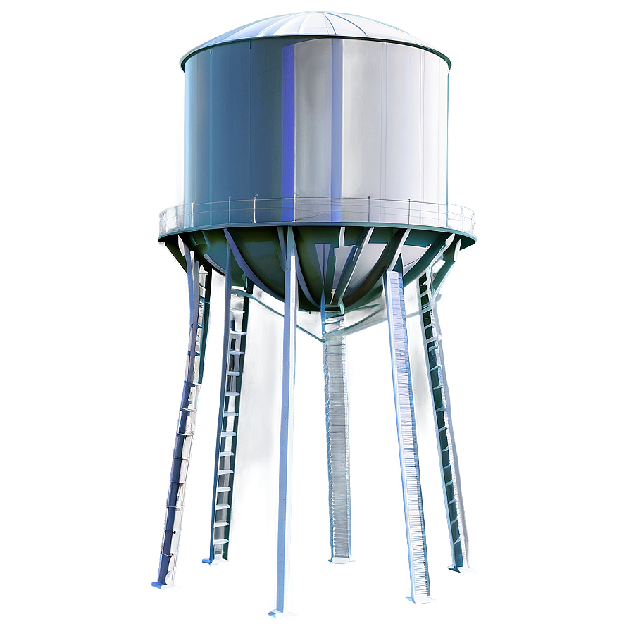 Water Tower Png Mfr70 PNG Image