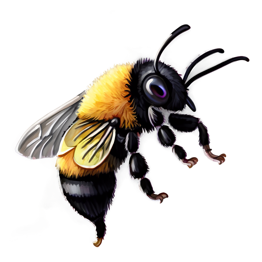 Watercolor Bumblebee Art Png Cwg22 PNG Image