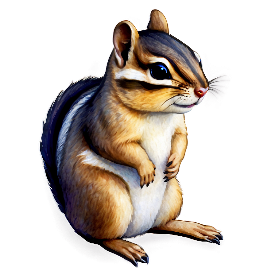 Watercolor Chipmunk Png 06242024 PNG Image