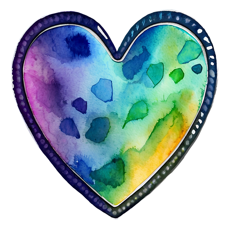 Watercolor Corazon Png Dfd PNG Image