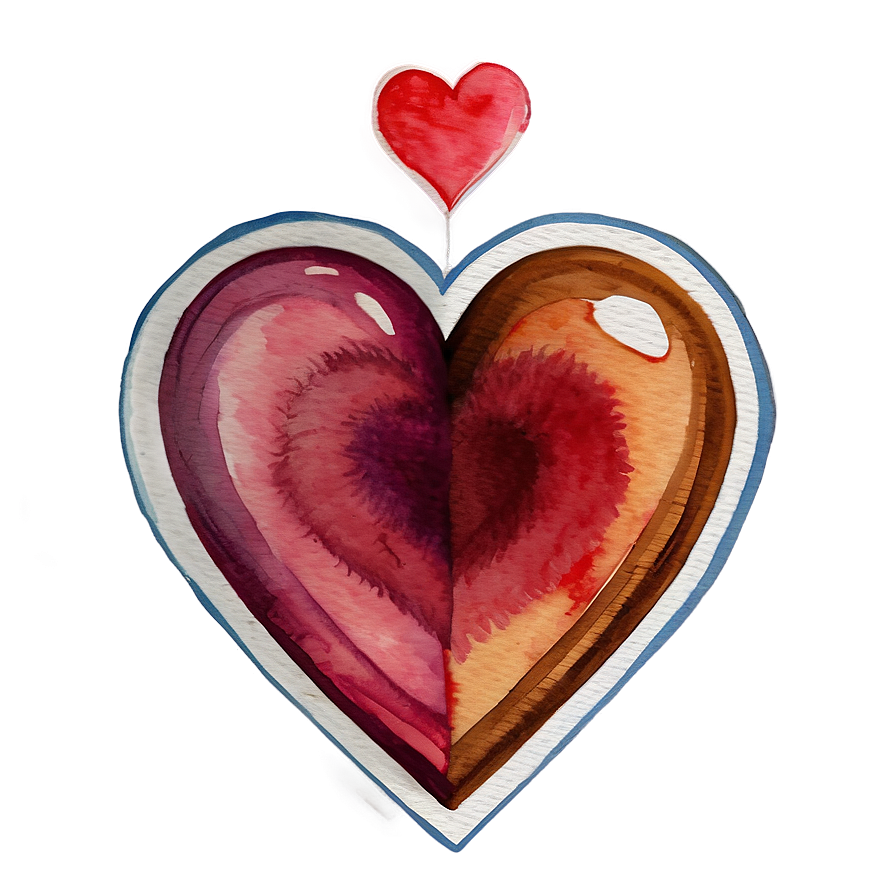 Watercolor Corazon Png Epg3 PNG Image