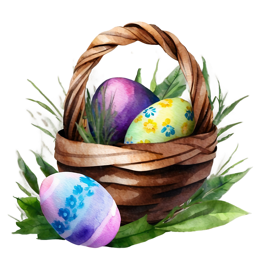 Watercolor Easter Clipart Png Sny PNG Image