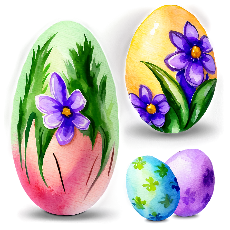 Watercolor Easter Clipart Png Yjf PNG Image