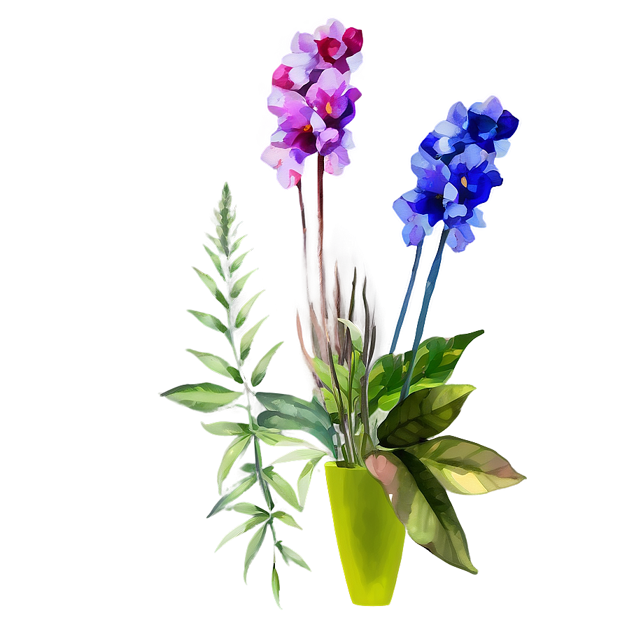 Watercolor Floral Arrangement Png 06272024 PNG Image